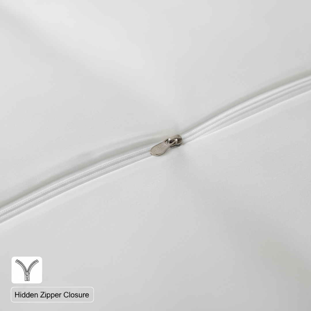 Luxurious White Duvet Cover Set - Ultra Soft & Breathable Bedding