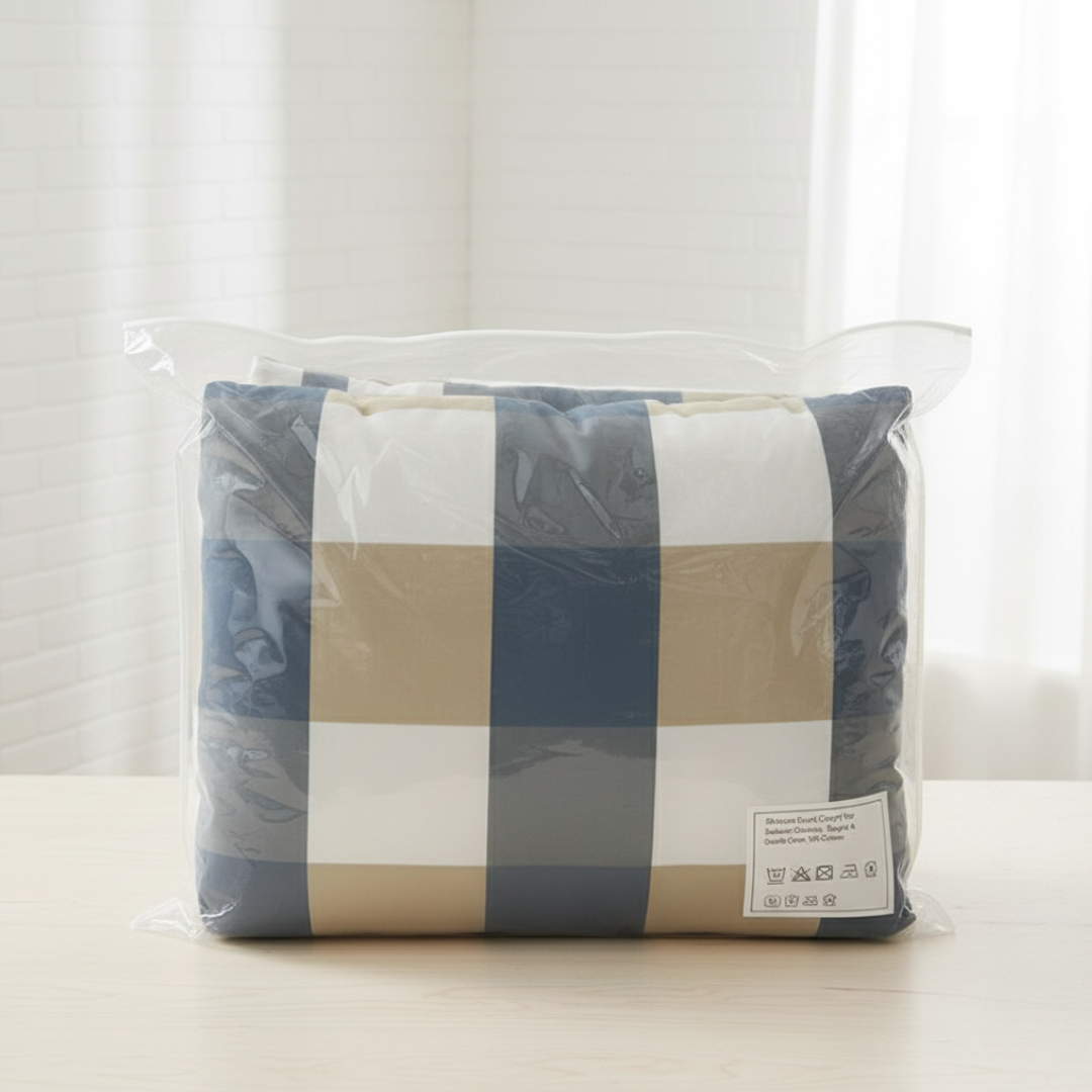 Skin-Friendly Duvet Cover for Student Dorms – Single & Double, Quilt Cover