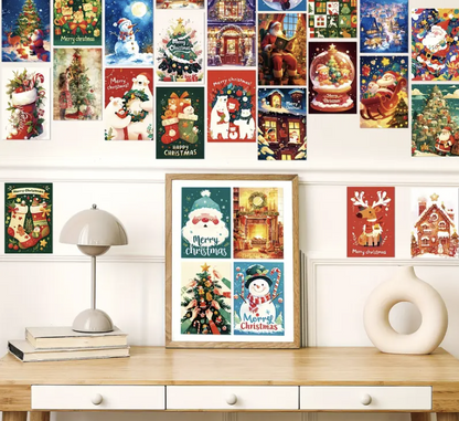 50 Pack Christmas Cards – Assorted Holiday Greeting Cards Bulk Set for Family, Friends &amp; Business