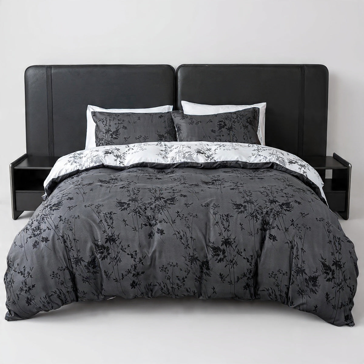 DreamWeave™ Pattern Print 3-Piece Duvet Cover Set – Ultra-Soft, Skin-Friendly, 1 Duvet Cover + 2 Pillowcases