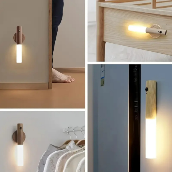 LumiGuide Pro USB Rechargeable Motion Sensor Night Light for Easy Installation - Image 5