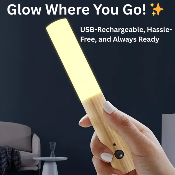 LumiGuide Pro USB Rechargeable Motion Sensor Night Light for Easy Installation - Image 6
