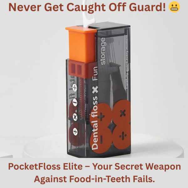 PocketFloss Elite  Includes 10Pcs by Selloria Daily Oral Dental Floss Gift Comfort