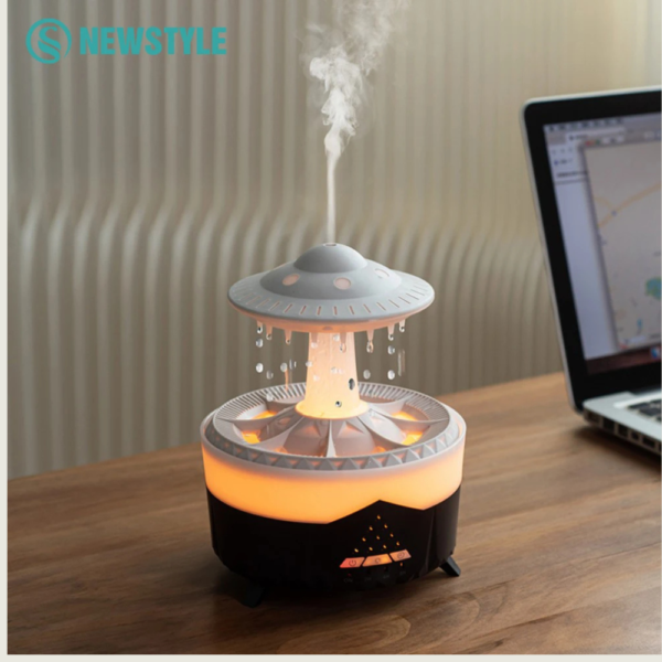 AeroGlow UFO Night Light Humidifier with Wireless Remote Control and Colorful LED Lights - Image 5