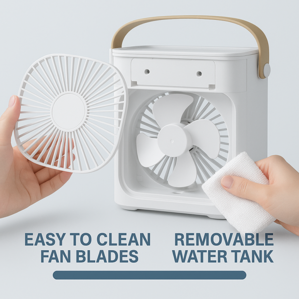 LumaCool Touch – 3-in-1 Fan & Air Conditioner with Mist Spray - Image 5
